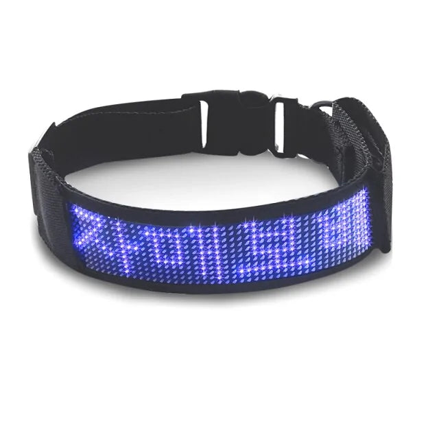 GlowTrack™ Bluetooth LED Dog Collar