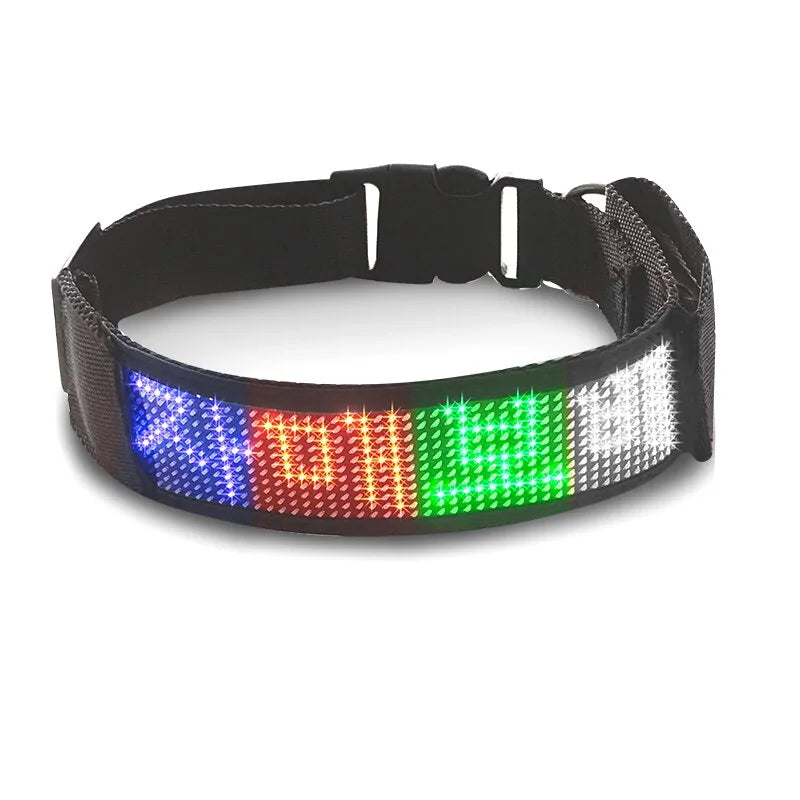 GlowTrack™ Bluetooth LED Dog Collar