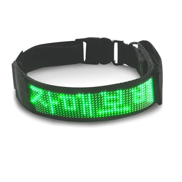 GlowTrack™ Bluetooth LED Dog Collar