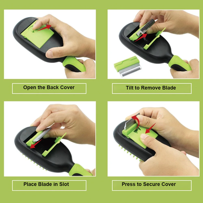 Peigne démêlant et anti-mouille FurEase